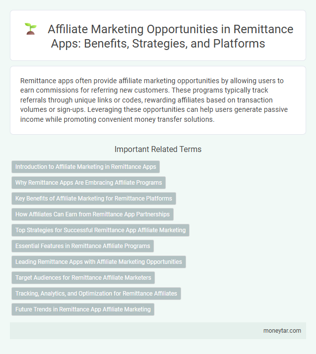 Affiliate Marketing Opportunities in Remittance Apps: Benefits, Strategies, and Platforms