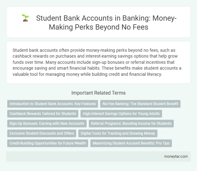 Student Bank Accounts in Banking: Money-Making Perks Beyond No Fees