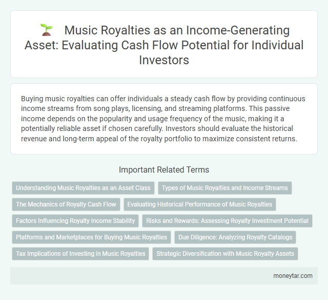Music Royalties as an Income-Generating Asset: Evaluating Cash Flow Potential for Individual Investors