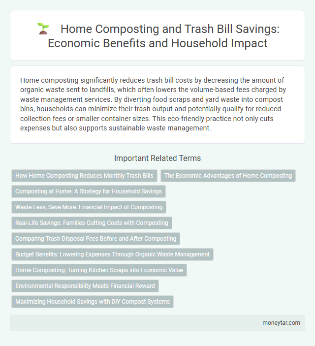 Home Composting and Trash Bill Savings: Economic Benefits and Household Impact