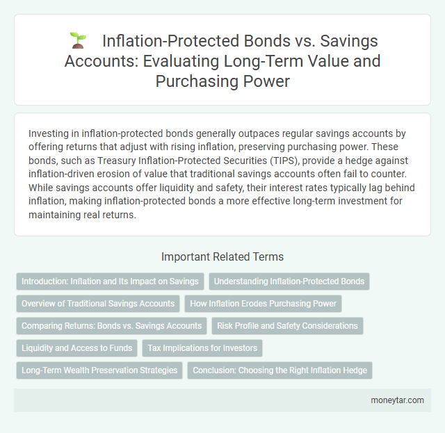 Inflation-Protected Bonds vs. Savings Accounts: Evaluating Long-Term Value and Purchasing Power