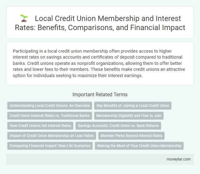 Local Credit Union Membership and Interest Rates: Benefits, Comparisons, and Financial Impact