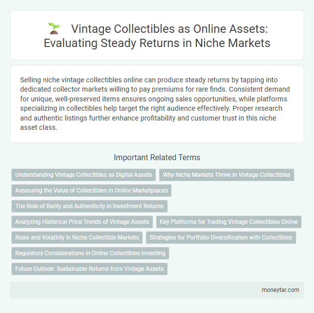 Vintage Collectibles as Online Assets: Evaluating Steady Returns in Niche Markets