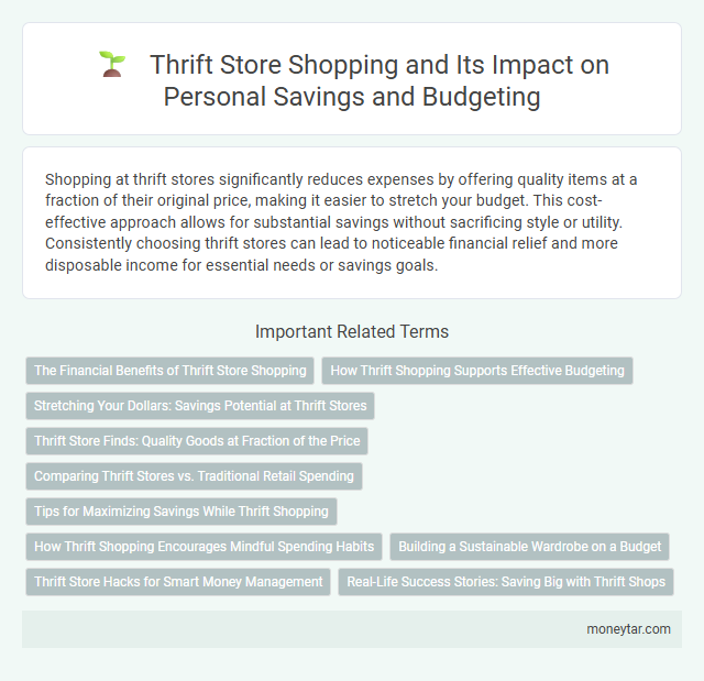 Thrift Store Shopping and Its Impact on Personal Savings and Budgeting