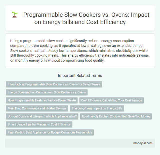 Programmable Slow Cookers vs. Ovens: Impact on Energy Bills and Cost Efficiency