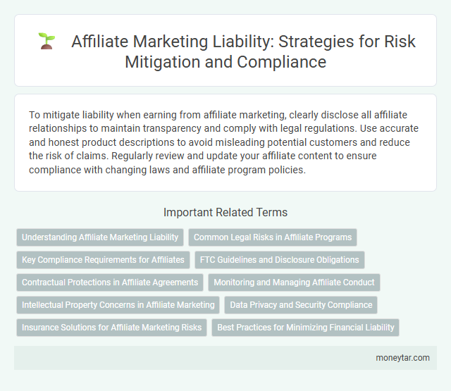 Affiliate Marketing Liability: Strategies for Risk Mitigation and Compliance