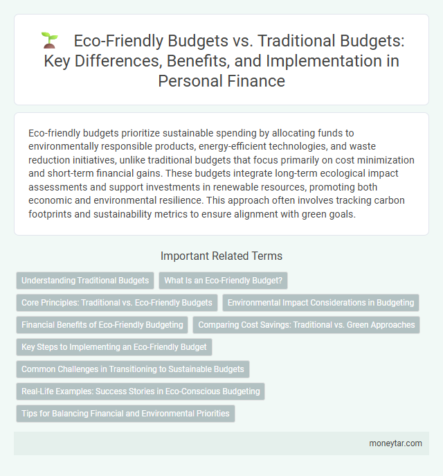 Eco-Friendly Budgets vs. Traditional Budgets: Key Differences, Benefits, and Implementation in Personal Finance