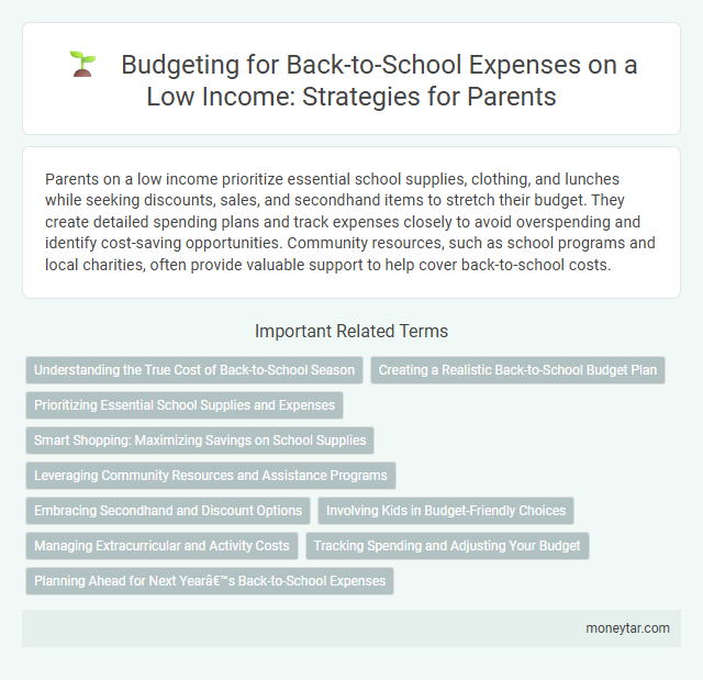 Budgeting for Back-to-School Expenses on a Low Income: Strategies for Parents