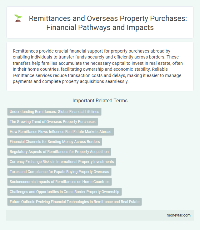 Remittances and Overseas Property Purchases: Financial Pathways and Impacts