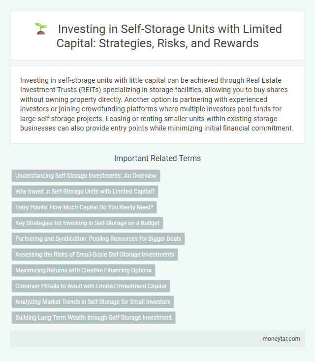 Investing in Self-Storage Units with Limited Capital: Strategies, Risks, and Rewards