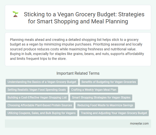 Sticking to a Vegan Grocery Budget: Strategies for Smart Shopping and Meal Planning
