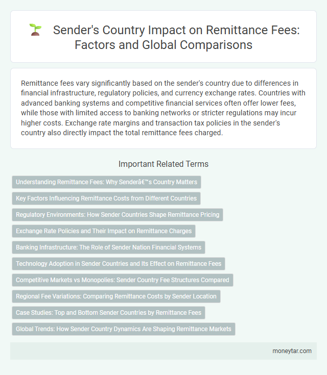 Sender's Country Impact on Remittance Fees: Factors and Global Comparisons