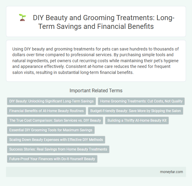 DIY Beauty and Grooming Treatments: Long-Term Savings and Financial Benefits
