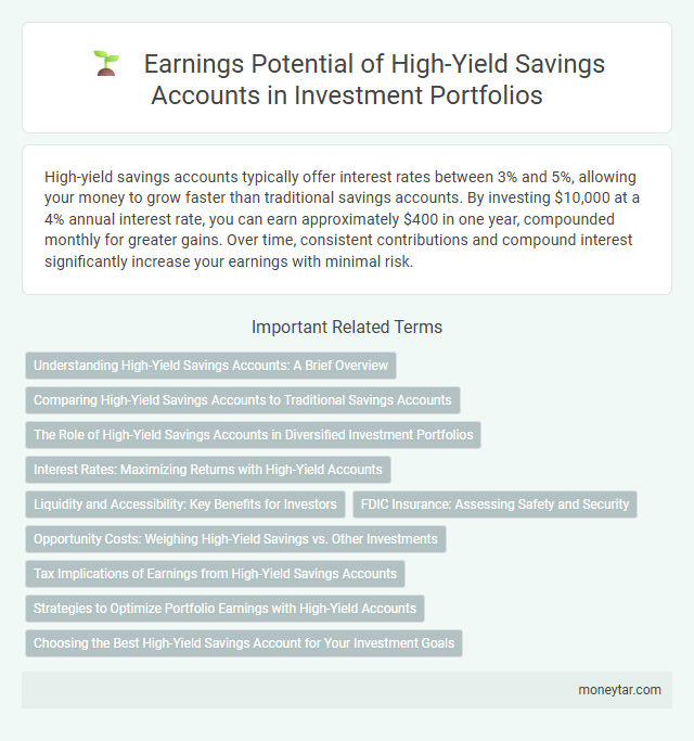 Earnings Potential of High-Yield Savings Accounts in Investment Portfolios