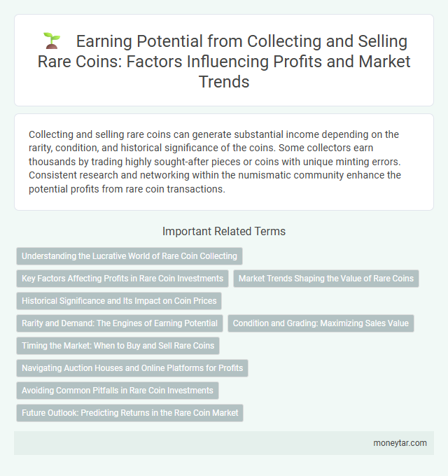 Earning Potential from Collecting and Selling Rare Coins: Factors Influencing Profits and Market Trends