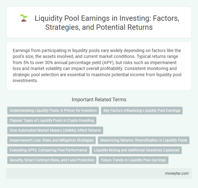 Liquidity Pool Earnings in Investing: Factors, Strategies, and Potential Returns