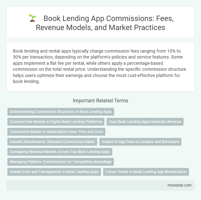 Book Lending App Commissions: Fees, Revenue Models, and Market Practices