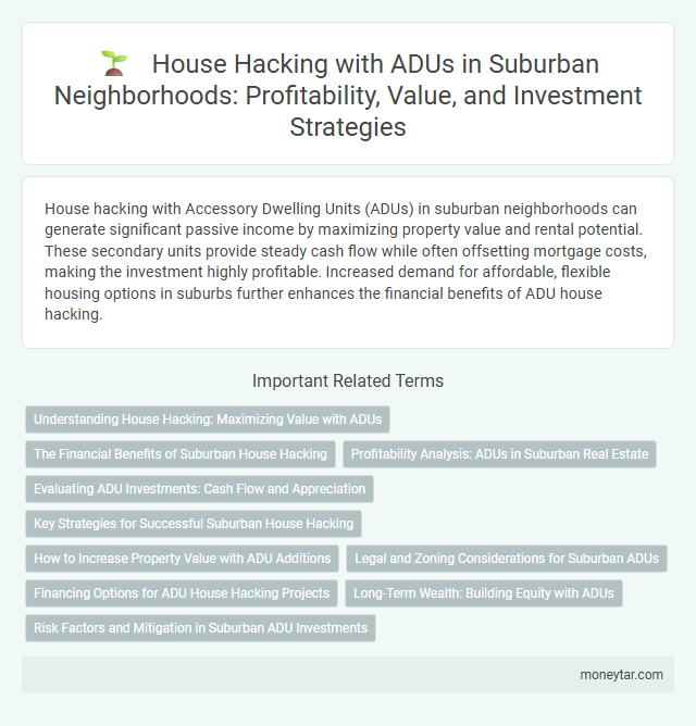 House Hacking with ADUs in Suburban Neighborhoods: Profitability, Value, and Investment Strategies