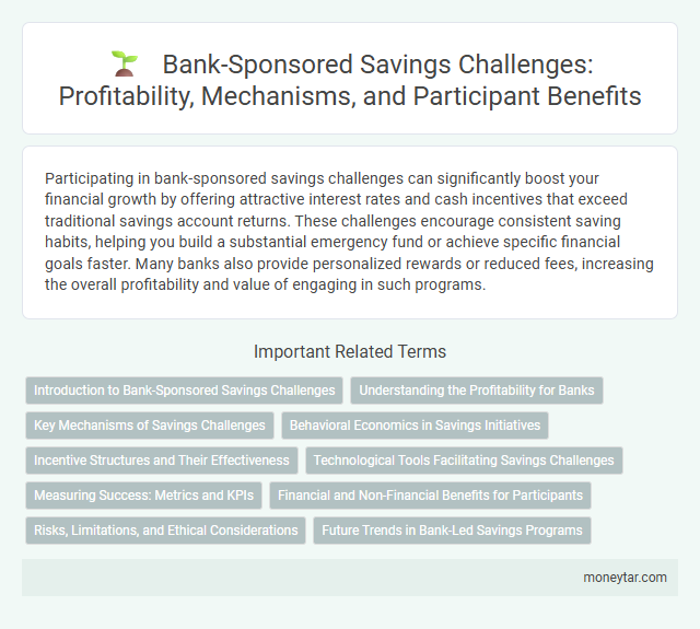 Bank-Sponsored Savings Challenges: Profitability, Mechanisms, and Participant Benefits