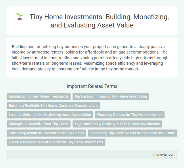 Tiny Home Investments: Building, Monetizing, and Evaluating Asset Value