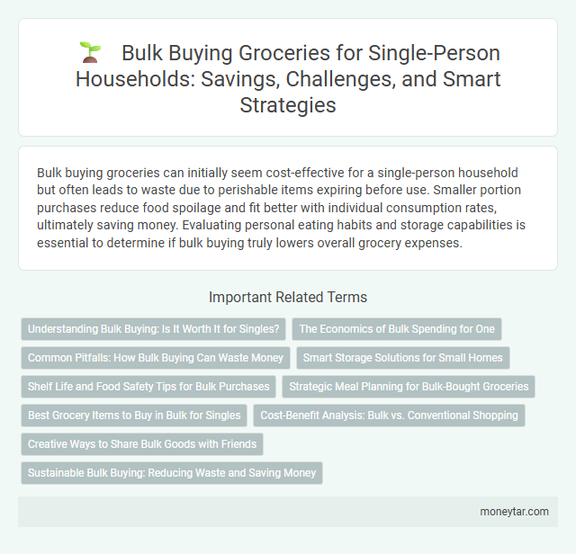 Bulk Buying Groceries for Single-Person Households: Savings, Challenges, and Smart Strategies