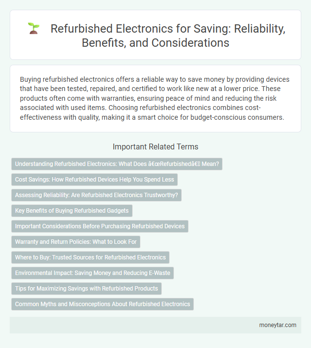 Refurbished Electronics for Saving: Reliability, Benefits, and Considerations