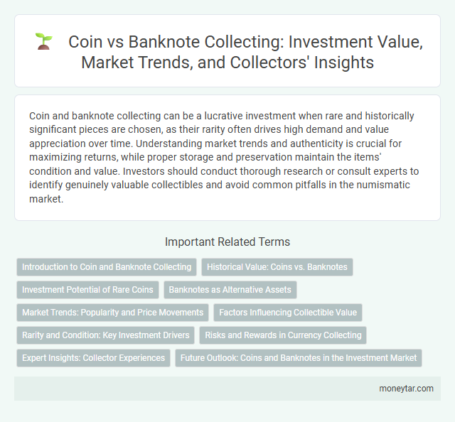 Coin vs Banknote Collecting: Investment Value, Market Trends, and Collectors' Insights