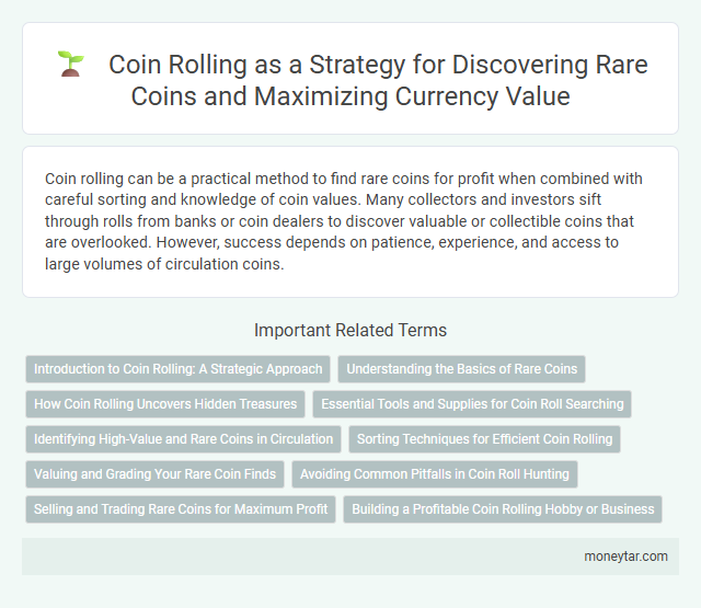 Coin Rolling as a Strategy for Discovering Rare Coins and Maximizing Currency Value