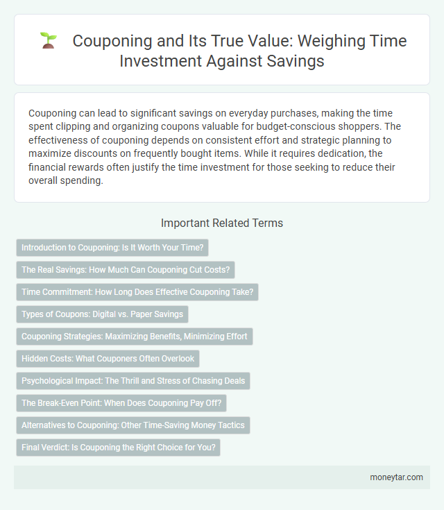 Couponing and Its True Value: Weighing Time Investment Against Savings