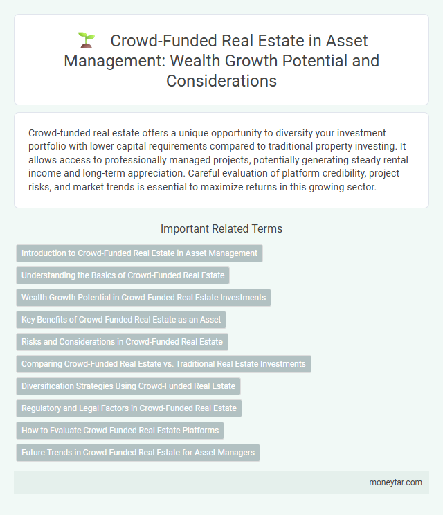 Crowd-Funded Real Estate in Asset Management: Wealth Growth Potential and Considerations