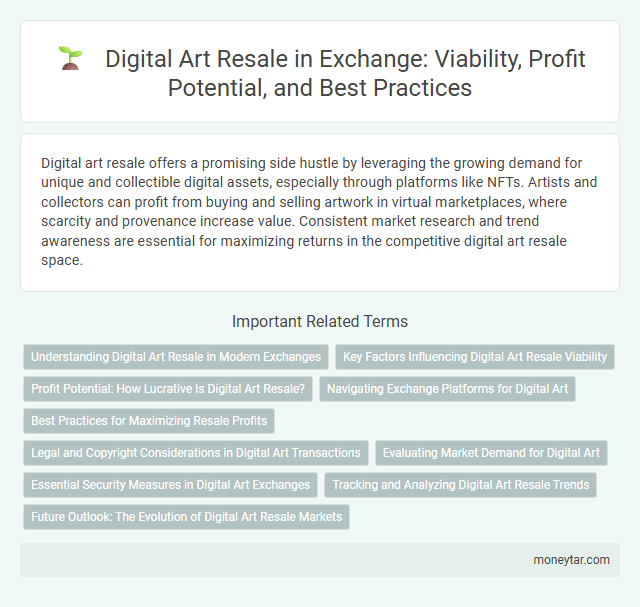 Digital Art Resale in Exchange: Viability, Profit Potential, and Best Practices
