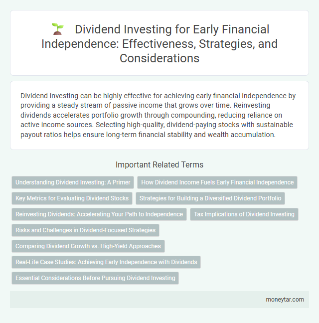 Dividend Investing for Early Financial Independence: Effectiveness, Strategies, and Considerations
