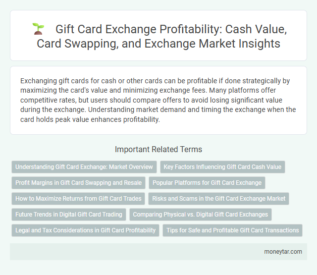Gift Card Exchange Profitability: Cash Value, Card Swapping, and Exchange Market Insights