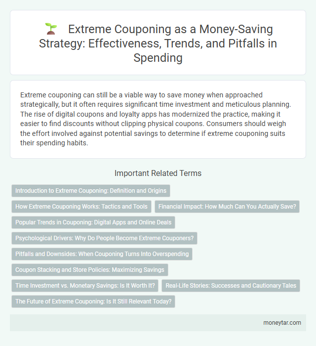 Extreme Couponing as a Money-Saving Strategy: Effectiveness, Trends, and Pitfalls in Spending