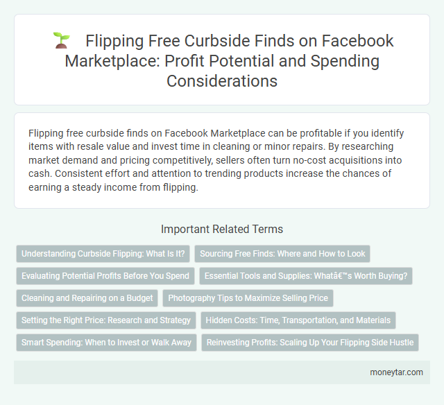 Flipping Free Curbside Finds on Facebook Marketplace: Profit Potential and Spending Considerations