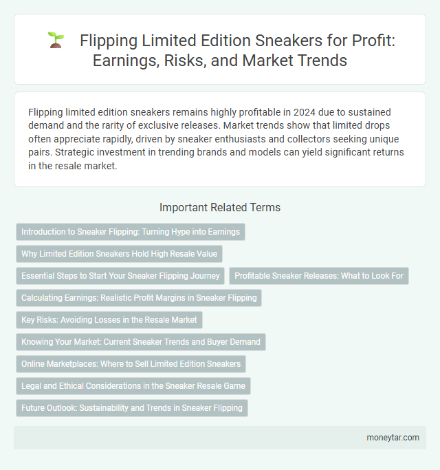 Flipping Limited Edition Sneakers for Profit: Earnings, Risks, and Market Trends