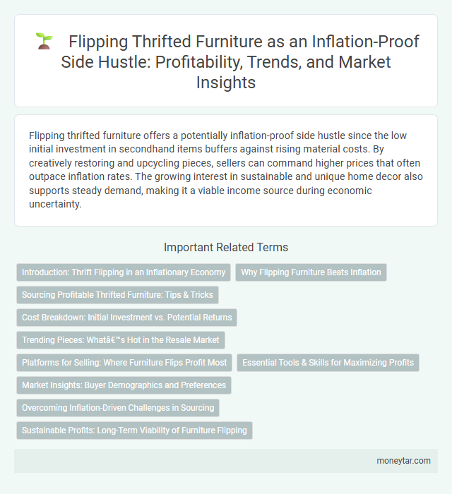 Flipping Thrifted Furniture as an Inflation-Proof Side Hustle: Profitability, Trends, and Market Insights