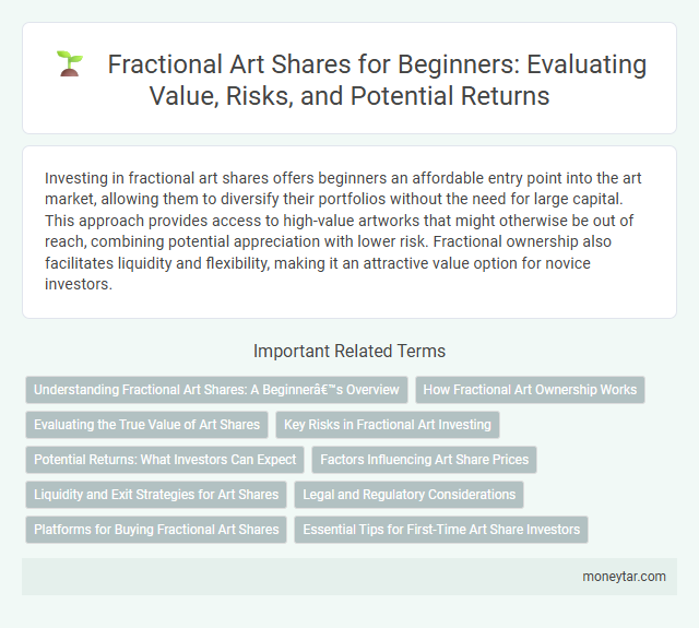 Fractional Art Shares for Beginners: Evaluating Value, Risks, and Potential Returns