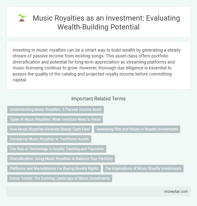 Music Royalties as an Investment: Evaluating Wealth-Building Potential