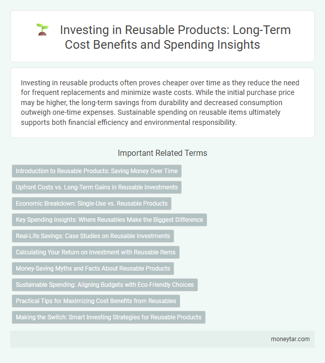 Investing in Reusable Products: Long-Term Cost Benefits and Spending Insights