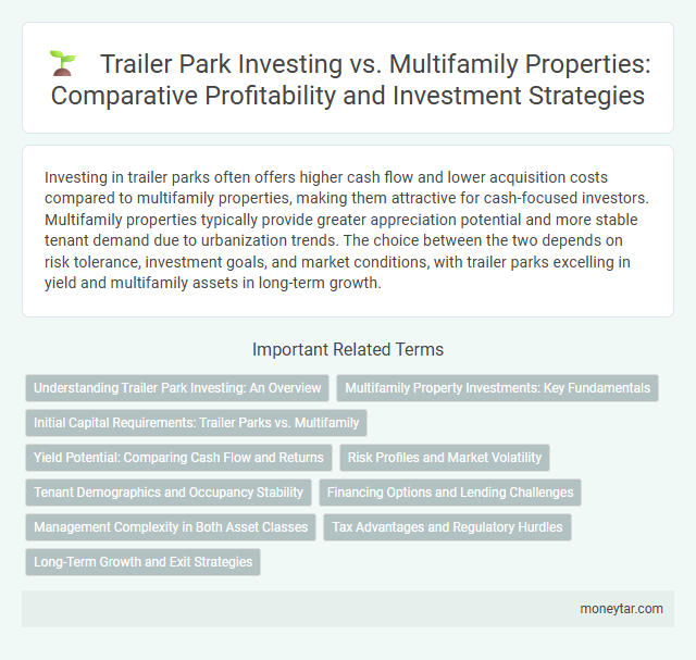 Trailer Park Investing vs. Multifamily Properties: Comparative Profitability and Investment Strategies