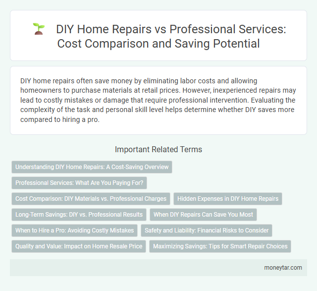 DIY Home Repairs vs Professional Services: Cost Comparison and Saving Potential