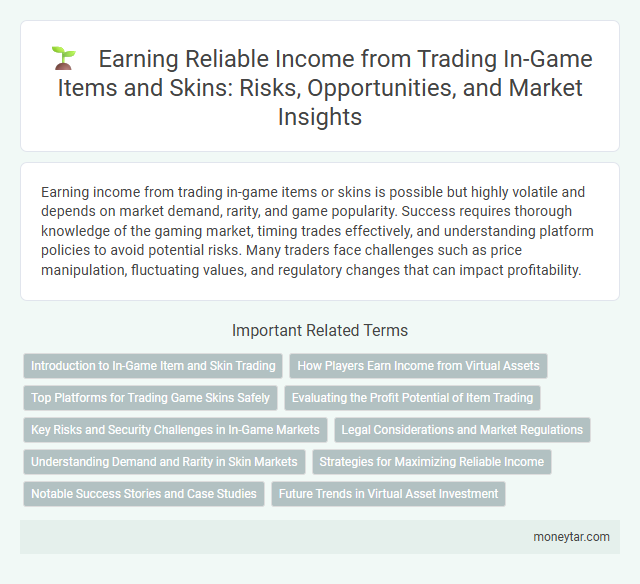 Earning Reliable Income from Trading In-Game Items and Skins: Risks, Opportunities, and Market Insights