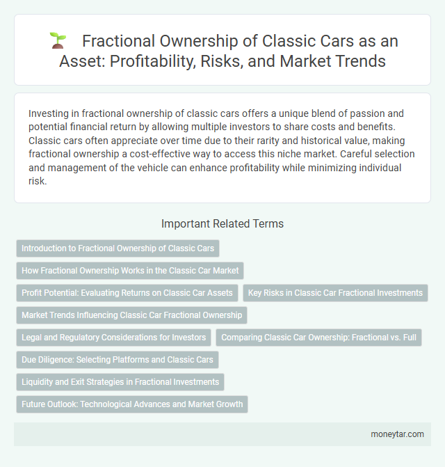 Fractional Ownership of Classic Cars as an Asset: Profitability, Risks, and Market Trends