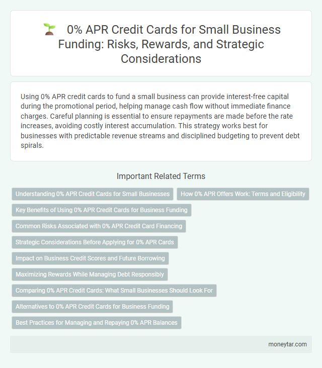 0% APR Credit Cards for Small Business Funding: Risks, Rewards, and Strategic Considerations