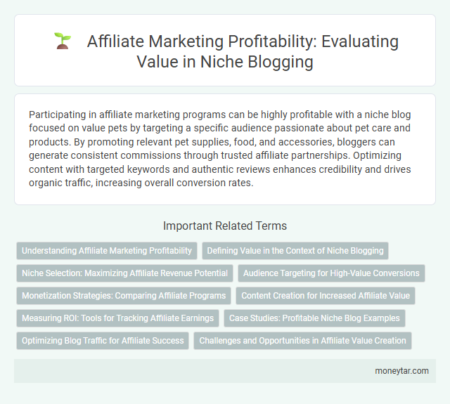 Affiliate Marketing Profitability: Evaluating Value in Niche Blogging
