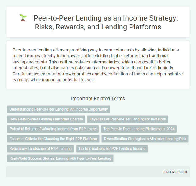 Peer-to-Peer Lending as an Income Strategy: Risks, Rewards, and Lending Platforms