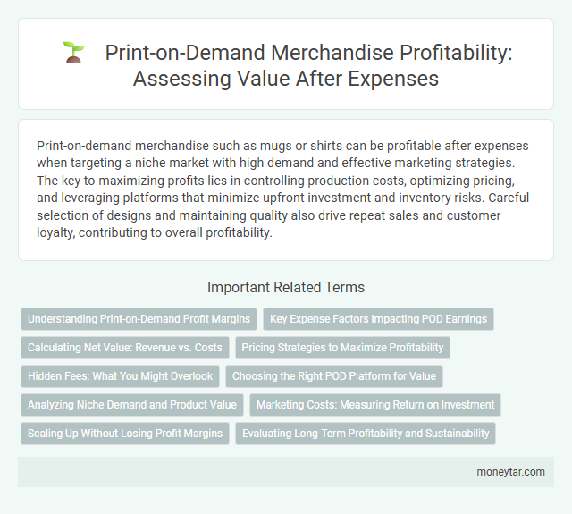 Print-on-Demand Merchandise Profitability: Assessing Value After Expenses