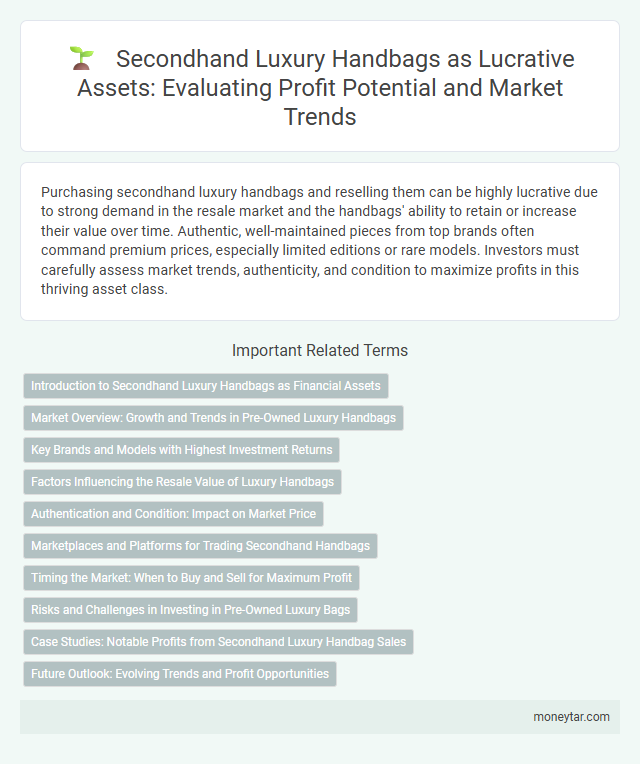 Secondhand Luxury Handbags as Lucrative Assets: Evaluating Profit Potential and Market Trends