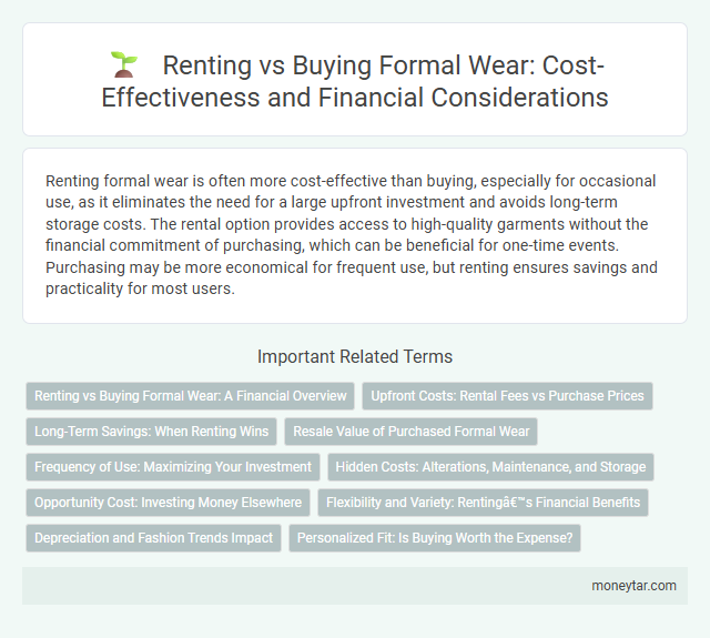 Renting vs Buying Formal Wear: Cost-Effectiveness and Financial Considerations